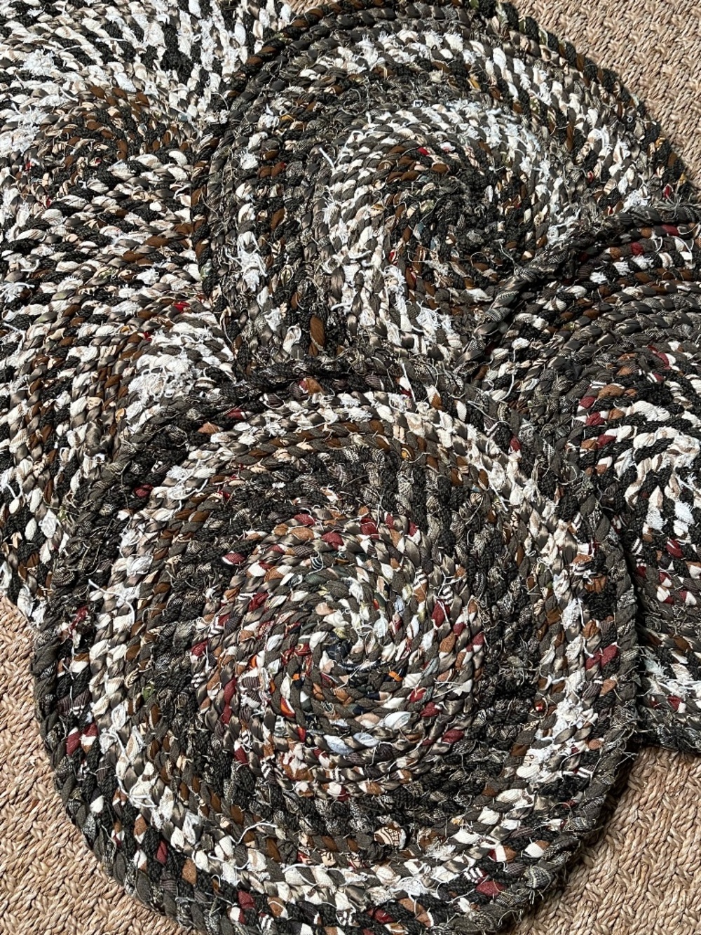 Handmade Woven Placemat 15" Wide Brown 7 Available